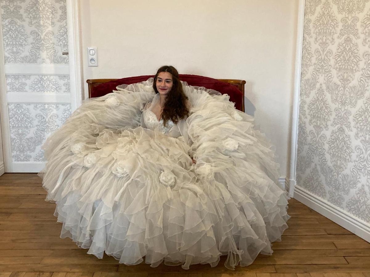 Chambre Romantique Dans Le Chateau De La Bouchatte Chazemais 외부 사진