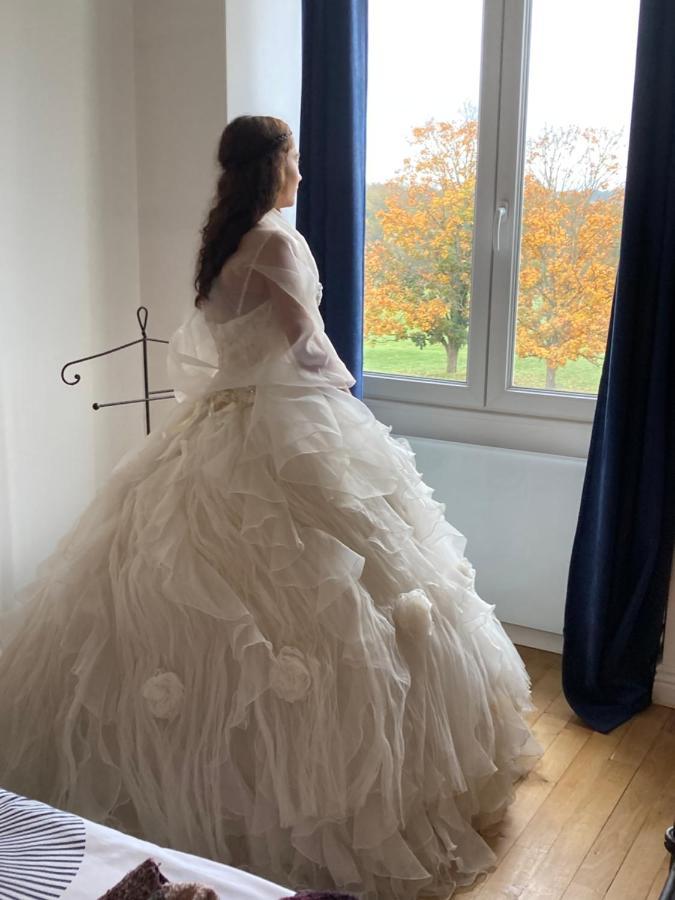 Chambre Romantique Dans Le Chateau De La Bouchatte Chazemais 외부 사진